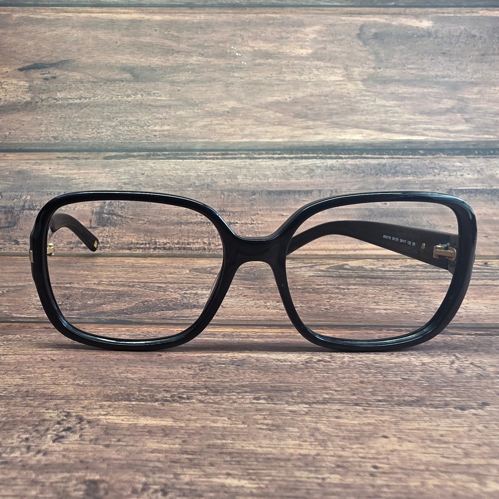Anne Klein AK3178 201/81 Black Square Eyeglasses Frames 58-17-135